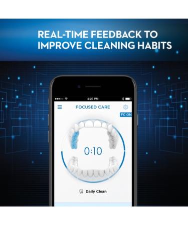 Oral-B 7500 Electric Toothbrush Kit with Replacement Brush Heads & Travel Case - White - Buy Online on GoSupps.com