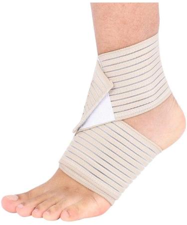 Buy Ankle Guard Protector - Elastic Breathable Compression Support Brace for Injury Recovery & Arthritis | International Shipping Available - Buy Online on GoSupps.com