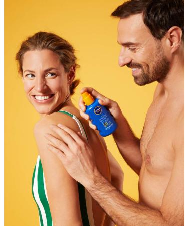 NIVEA SUN Spray SPF 50+ | 200ml - Improved Formula for Ultimate Sun Protection & Care - Buy Online on GoSupps.com
