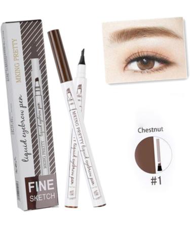 SKISUNO 8 Pcs Eyebrow Pencil Eyebrow Pen Waterproof Eyebrow Pen Liquid Eyebrow Pen - Buy Online on GoSupps.com