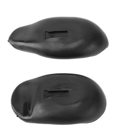 Lightweight Silicone Hair Dyed Ear Covers with Easy-to-Clean Design Practical for Wide Application