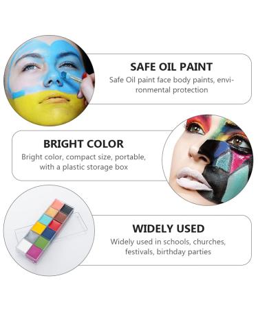 Beaupretty Body Painting Makeup Set - Oil-Based Facial & Body Color for Creative Artistry | International Shipping Available - Buy Online on GoSupps.com