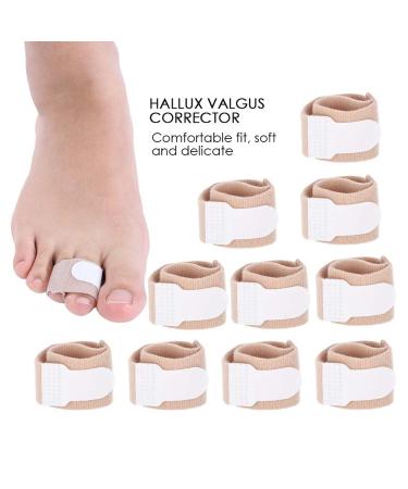 Yosoo Health Gear Bunion Corrector Sleeves - 10Pcs Toe Separator for Bunion Relief and Orthopedic Correction - Buy Online on GoSupps.com