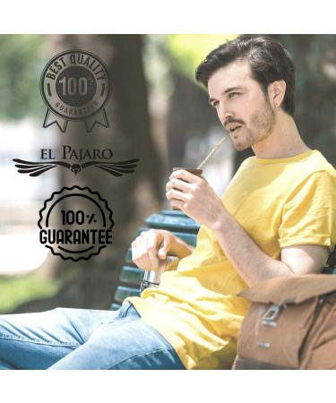 El Pajaro Guarana - Strong Paraguayan Mate Tea with Guarana Powder & Lime | Organic Vegan High Caffeine 400g - Buy Online on GoSupps.com