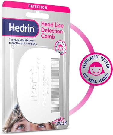Hedrin Detection Comb - White | Effective Lice Comb for Head Lice Detection - Buy Online on GoSupps.com