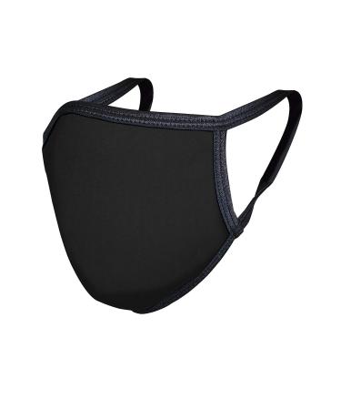 Made in USA Sports Performance Face Mask Black Women (Regular) WBRLCI