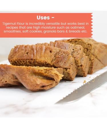 Iya Foods Fine Tigernut Flour - 100% Brown Tigernuts, Plant-Based, Grain-Free, Gluten-Free, Nut-Free, Dairy-Free, Non-GMO Paleo Flour - 2 lb. Bag - Buy Online on GoSupps.com