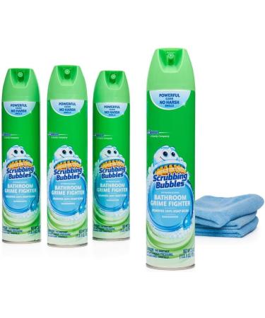 Scrubbing Bubbles 39572 Dow Bathroom Cleaner 25oz (Pack of 4) - Fresh Citrus Scent - Buy Online on GoSupps.com
