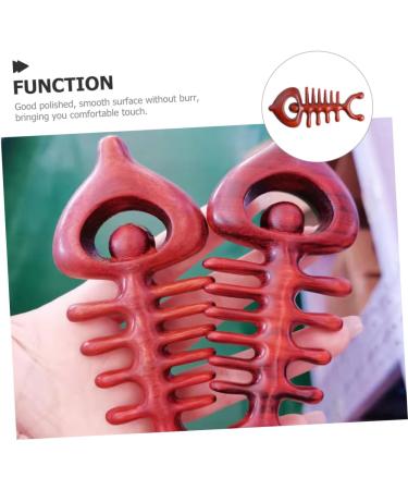 Beavorty Kamm GUA-SHA Massage Device | Body Massager | Rosewood Meridian Scraper | International Shipping - Buy Online on GoSupps.com