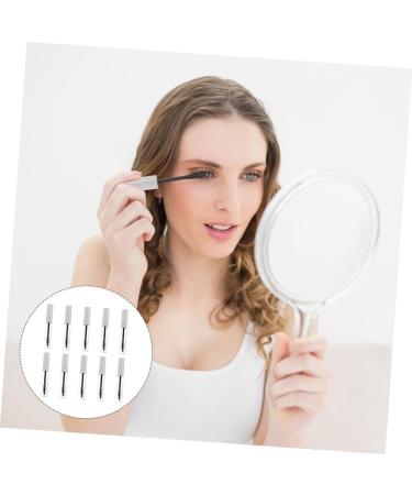 Healeved 11pcs Eyelash Tube Clear Eyelash Wand Tube Mini Mascara Tubes Empty Mascara Packaging Plastic White - Buy Online on GoSupps.com