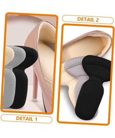FRCOLOR High Heel Insole Pads - 3 Pairs Plantar Inserts & Back of Heel Protectors - Cushioned Foot Cushions for Ultimate Comfort - Assorted Colors - Buy Online on GoSupps.com