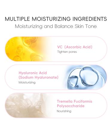 30ml Cherry Blossom Face Serum Daily Plumping Essence for Nourished Smooth Skin Pink One Size One Size Pink - Buy Online on GoSupps.com