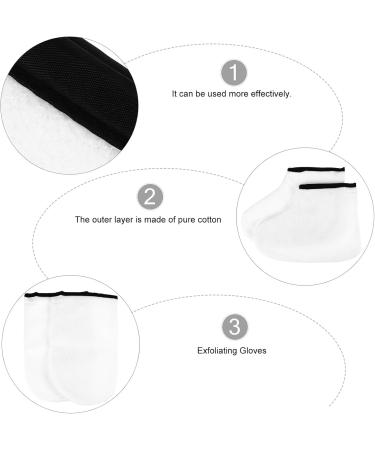 Couvre-pieds de Bain la Paraffine 2 Paires paisses en Mat riau Lavable pour Soin Exfoliant Pieds et Mains Spa Domicile Professionnelle - Buy Online on GoSupps.com