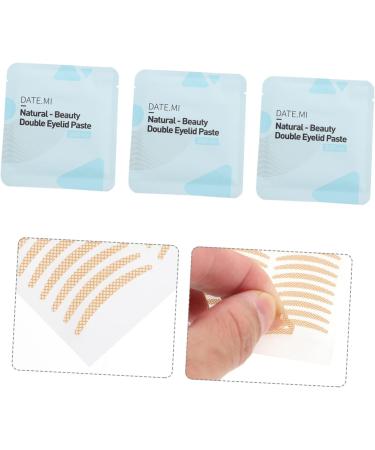 Angoily 3 Sets Double Eyelid Sticker Eye Makeup Tool Invisible Eye Stickers Eyelid Strips Mesh Tape Eye Lift Tape Eye Lift Stickers Eye Makeup Supplies Fiber Cosmetics Breathable - Buy Online on GoSupps.com