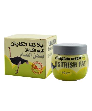 bonballoon (1 Psc) Cream Ostrich Ostrish Fat Cream El Captain Natural Herbal (2.11 oz / 60 gm)