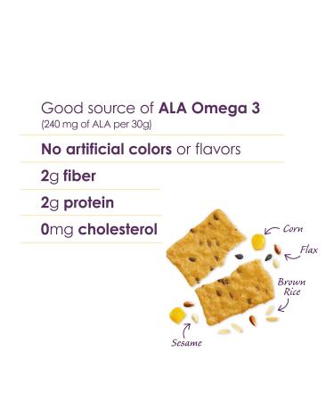 Crunchmaster Multi Grain Gluten Free Sea Salt 4 oz Bags - Pack of 12 - Buy Online on GoSupps.com