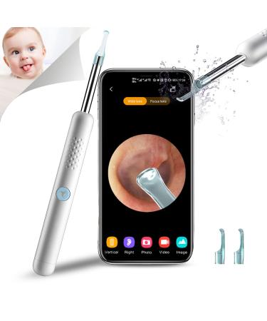 Ear Wax Removal Tool  Wireless Endscope Camera Wax Removal Kit 1080P FHD WiFi Ear Cleaner with 6 LED Lights  Ear Pick Kit for Adults Kids & Pets Earwax Removal