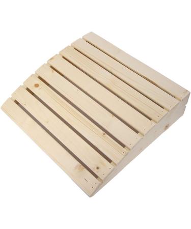 Qcwwy Wooden Sauna Headrest & Backrest - Modern Neck Pillow for Comfort & Pain Relief - Buy Online on GoSupps.com