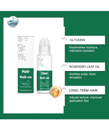  ZLHHRZJX Rosemary Oil Wrap Hair Serum (20ml) for Healthy Hair Growth Natural Scalp Serum for Men and Women Nourishing Hair Serum Wrap - Buy Online on GoSupps.com