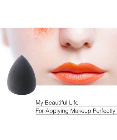 EMAXDesign 3-Piece Makeup Blender Sponge Set - Foundation Concealer Eye and Face Powder Makeup Sponges - Black (MS034) - Buy Online on GoSupps.com