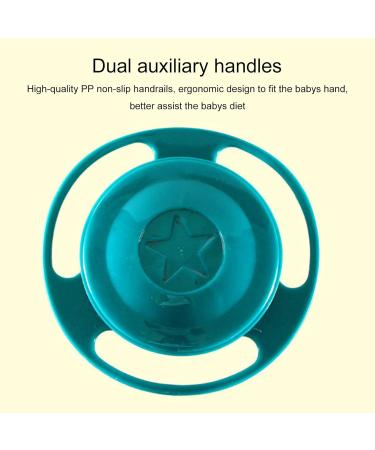 Shop Lecerrot 3-Piece Gyro Bowl Set - Anti-Pour 360 Rotating Feeding Bowls for Kids | International Shipping - Buy Online on GoSupps.com