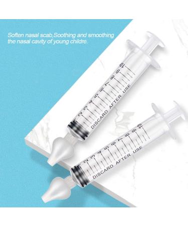 Syringe Nasal Irrigator for Babies - Portable Infant Nose Cleaner, Natural Relief & Hygiene (2 Pack) - Buy Online on GoSupps.com