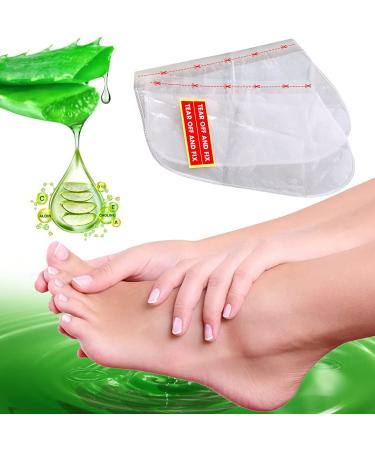 P-Beauty Aloe Vera Foot Mask Socks | Intensive Foot Peeling Treatment for Dry Cracked Skin | 38 ml - 1 Pair - Buy Online on GoSupps.com