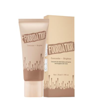 WJnflQN Makeup Foundation Makeup Foundation for Women Sweatproof Moisturizing Waterproof Cosmetics for Oily and Sensitive Skin Daily Use 01