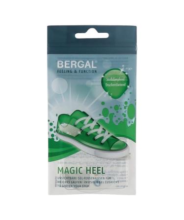 BERGAL Magic Heel invisible gel cushions large transparent 0 pieces