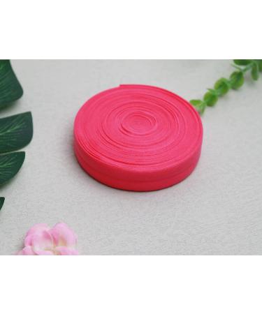 JESEP Fold Over Elastic 3/4'' 20mm Stretch FOE Ribbon for Headbands - Rose - Buy Online on GoSupps.com