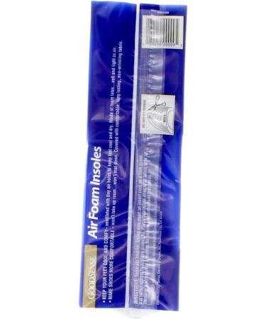 Shop Goodsense Women's Air Foam Insoles - Trim to Fit Blue | International Shipping Available - Buy Online on GoSupps.com