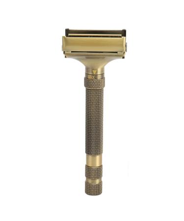 Safety Manual Beard Trimmer Portable Reusable Safe Double Edge Metal Beard Trimmer for Home
