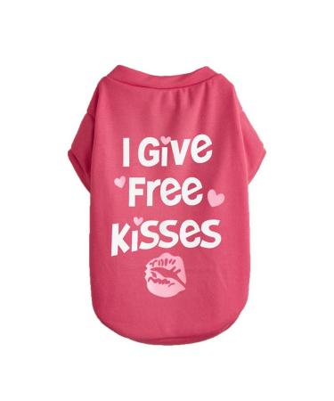 Pet clothing spring summer pet breathable comfortable clothing cute printed pet clothing for cats dog chihuahua coat (c m) m c