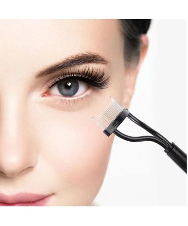 Adonop Eyelash Comb Separator and Curler - Professional Lash Definer and Mascara Applicator with Cover - Buy Online on GoSupps.com