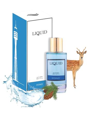AARVVINTA CRAFT Sydney Luxury Eau de Parfum EDP for Men - 90ml Long Lasting | Premium Gift Perfume | Aquatic & Musk Fragrance | Perfect for Special Occasions | Luxury Scent Inspired by Sydney