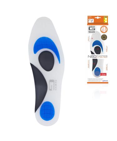 Neo G NeoThotics Full Length Insoles for Heel & Arch Pain Flat Feet/Fallen Arches Absorb Shock & Vibrations During Movement Cushioning & Comfort Class 1 Medical Device - Large/X-Large