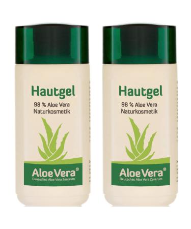 Aloe Vera Gel 98% (2 pieces of 200ml each) Aloe Vera skin gel pure aloe vera gel Dr. KIM BEISEL German Aloe Vera Center - Buy Online on GoSupps.com