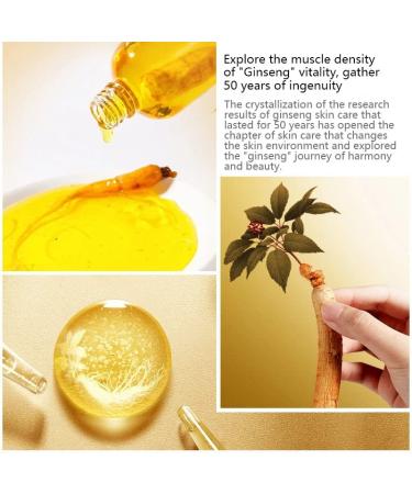 Ginseng Polypeptide Anti-Ageing Essence | Anti-Wrinkle Serum & Gold Ginseng Face Serum | Reduce Fine Lines with Ginseng Essential Oil 100ml - Buy Online on GoSupps.com