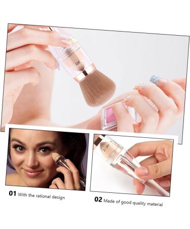 Ipetboom 1 Set 3 in 1 Makeup Brush Stippling Cosmetic Accessories Mineral Brush Eyeliner Foundation Brush Blush Brush Cosmetic Brush Cosmetics Acrylic Woman Portable White Concealer Brush - Buy Online on GoSupps.com
