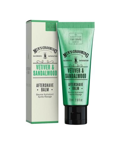 Scottish Fine Soaps Vetiver & Sandalwood Aftershave Balm (75ml)