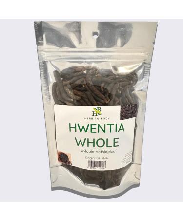 Buy Hwentia Whole Xylopia Aethiopica Grains of Selim - Wildcrafted 4oz | International Shipping Available - Buy Online on GoSupps.com
