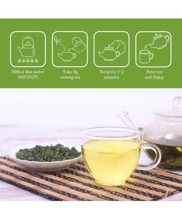 LWXLJMJZC-Fujian Tie Guan Yin Oolong Tea - Iron Goddess of Mercy - Tie Kuan Yin Tea - Chinese Loose Leaf Oolong Tea - 100g/3.5oz - Buy Online on GoSupps.com