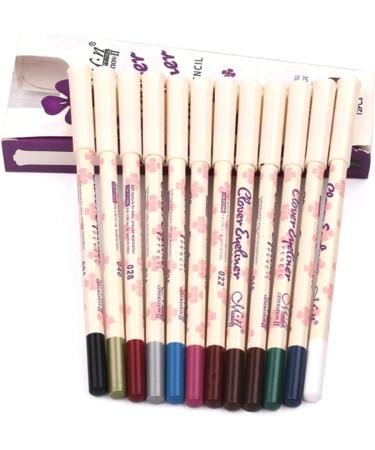 Ipetboom 24 Pcs Eyeliner Pencil Eyeliner Waterproof Grey Eyeshadow Pencil Eyeshadow Eye Shadow Makeup Mousse 1 count (Pack of 1) As Shownx2pcs - Buy Online on GoSupps.com