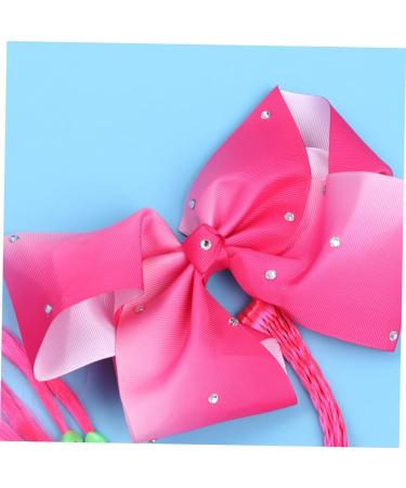 FRCOLOR Colourful Headgear Hair Accessories for Girls Fake Braid Headdress Hair Bobbles for Girls Bow Ponytail Holder Hair Accessories for Braids Tiara Elastic Band Twist Child - Buy Online on GoSupps.com