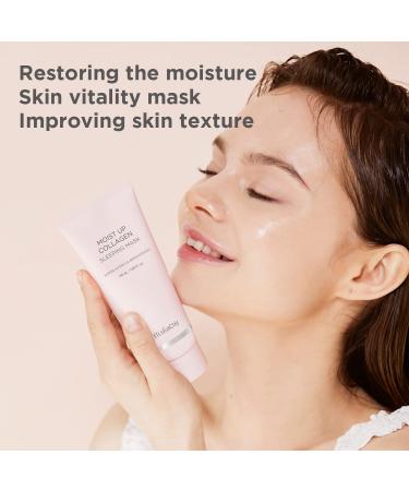 Elishacoy Moist Up Collagen Sleeping Mask - 1.69 fl.oz | Overnight Face Gel Cream | Moisturizing, Anti-Aging, Radiance Care - Buy Online on GoSupps.com