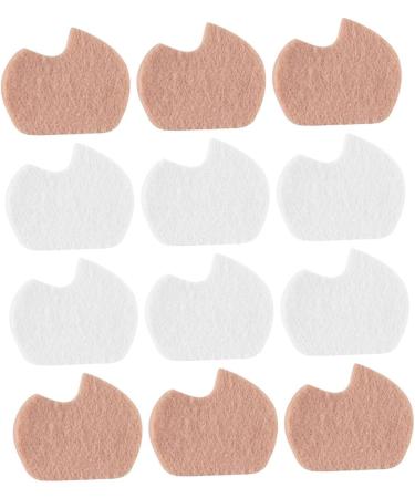 FOMIYES Felt Forefoot Cushions - 24 Pairs Arch Support Insoles for Women's Heels & Pumps Comfortable & Wear-Resistant Foot Pads - Buy Online on GoSupps.com