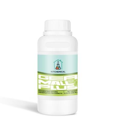KITCHEMICAL Germall Plus Natural Preservative (6.76 oz / 200 mL) Paraben-Free Broad-Spectrum Preservative for Lotions Shampoos Creams & Water-Based Cosmetics Safe & Gentle Formula