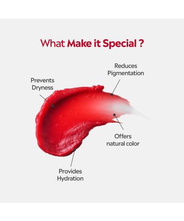 Beetroot Lip Balm | Lip Care | For Dry & Chapped Lips | For Pigmented Lips | For Women & Men (Classic Lip Balm - Pack of 1) - Buy Online on GoSupps.com