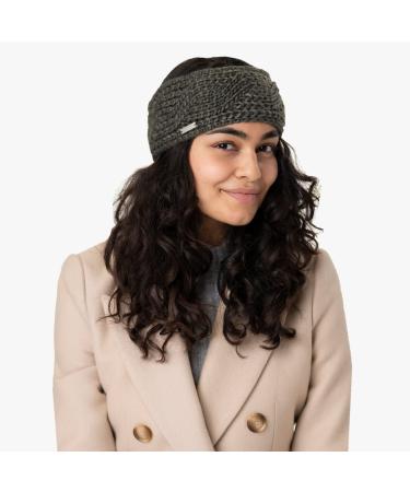 Seeberger Javina Headband Ear Warmer - One Size Anthracite (55-61) | Stylish Ear Protection for Winter - Buy Online on GoSupps.com