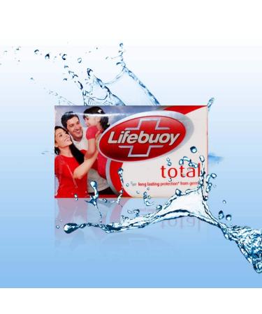 Lifebuoy Total Soap 90g - Pack of 12 | Germ Protection | Hygienic Cleanliness - Buy Online on GoSupps.com